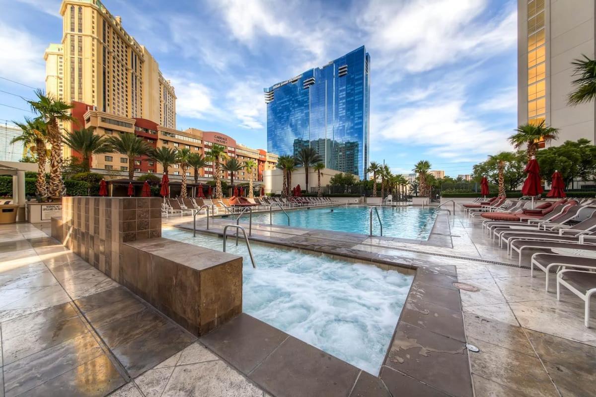 Awesome The Signature Mgm Condo With Strip View. No Resort Fee! 拉斯维加斯 外观 照片